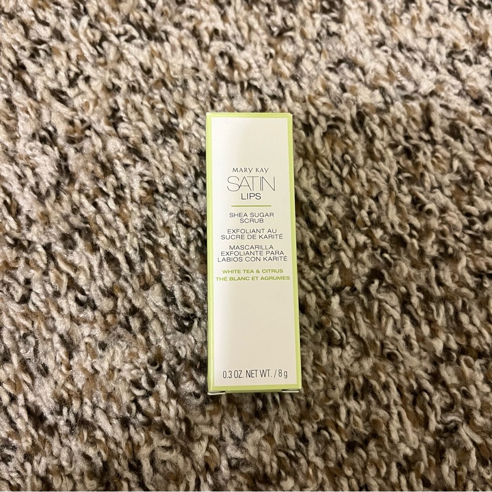Mary Kay White Tea & Citrus Satin Lips Shea Sugar Scrub